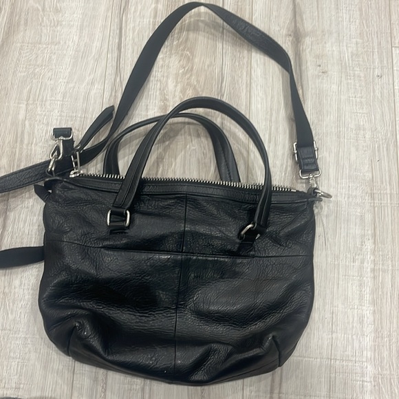 Fossil Dawson Satchel black- garmentory - Picture 5 of 10